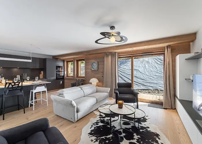 Appartement De Standing A Megeve, 5 Min Des Pistes, Sauna, Hammam, Parking, Animaux Acceptes - Fr-1-569-52 Megève