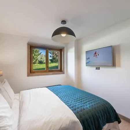 De Standing A Megeve, 5 Min Des Pistes, Sauna, Hammam, Parking, Animaux Acceptes - Fr-1-569-52 דירה *
