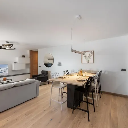 דירה De Standing A Megeve, 5 Min Des Pistes, Sauna, Hammam, Parking, Animaux Acceptes - Fr-1-569-52 מגב