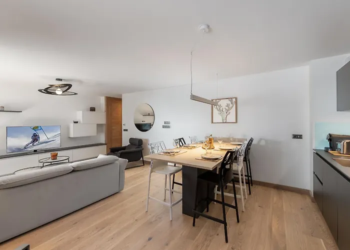 Apartamento De Standing à Megève, 5 Min Des Pistes, Sauna, Hammam, Parking, Animaux Acceptés - Fr-1-569-52 Megève